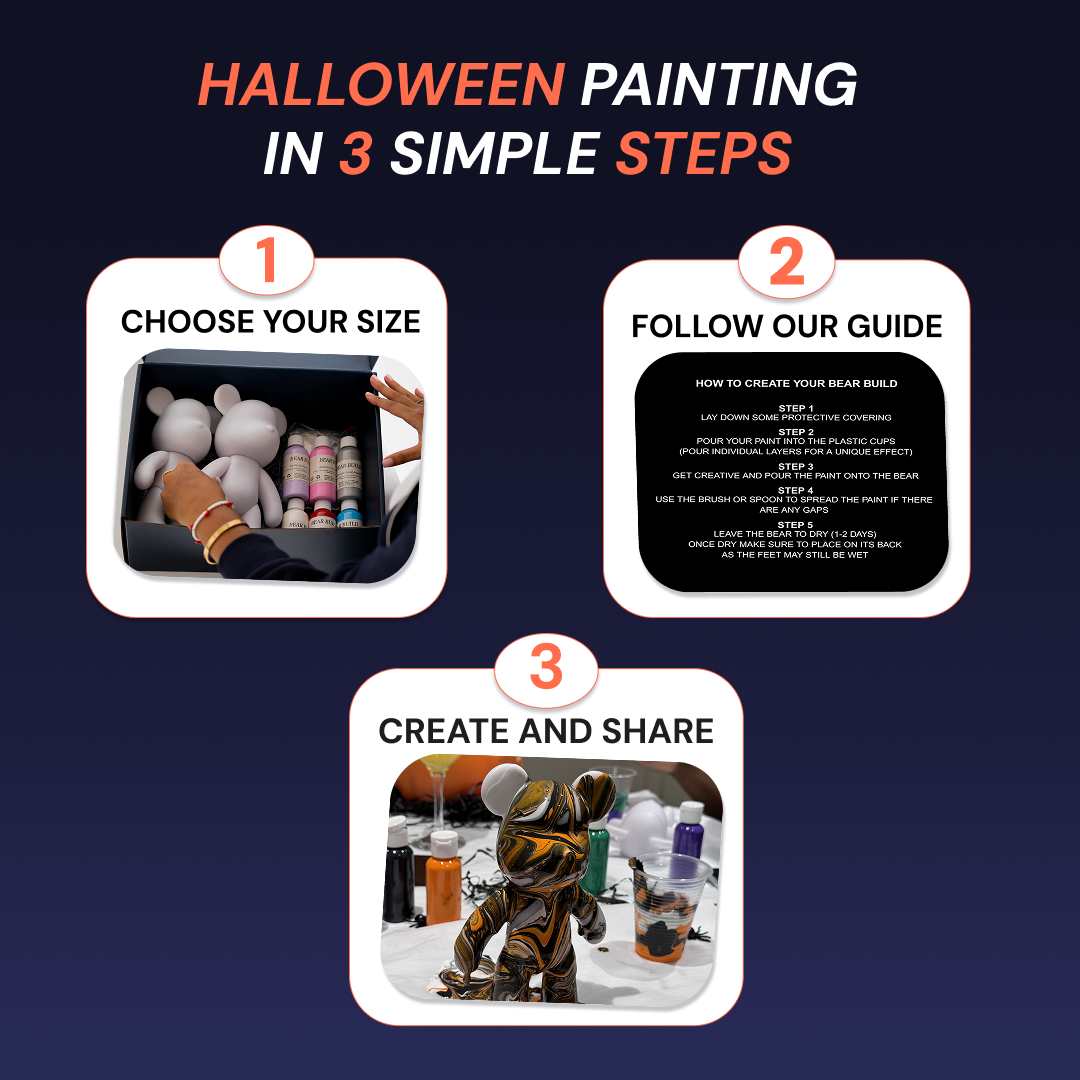 Bearbuild Twin Set Halloween Kit