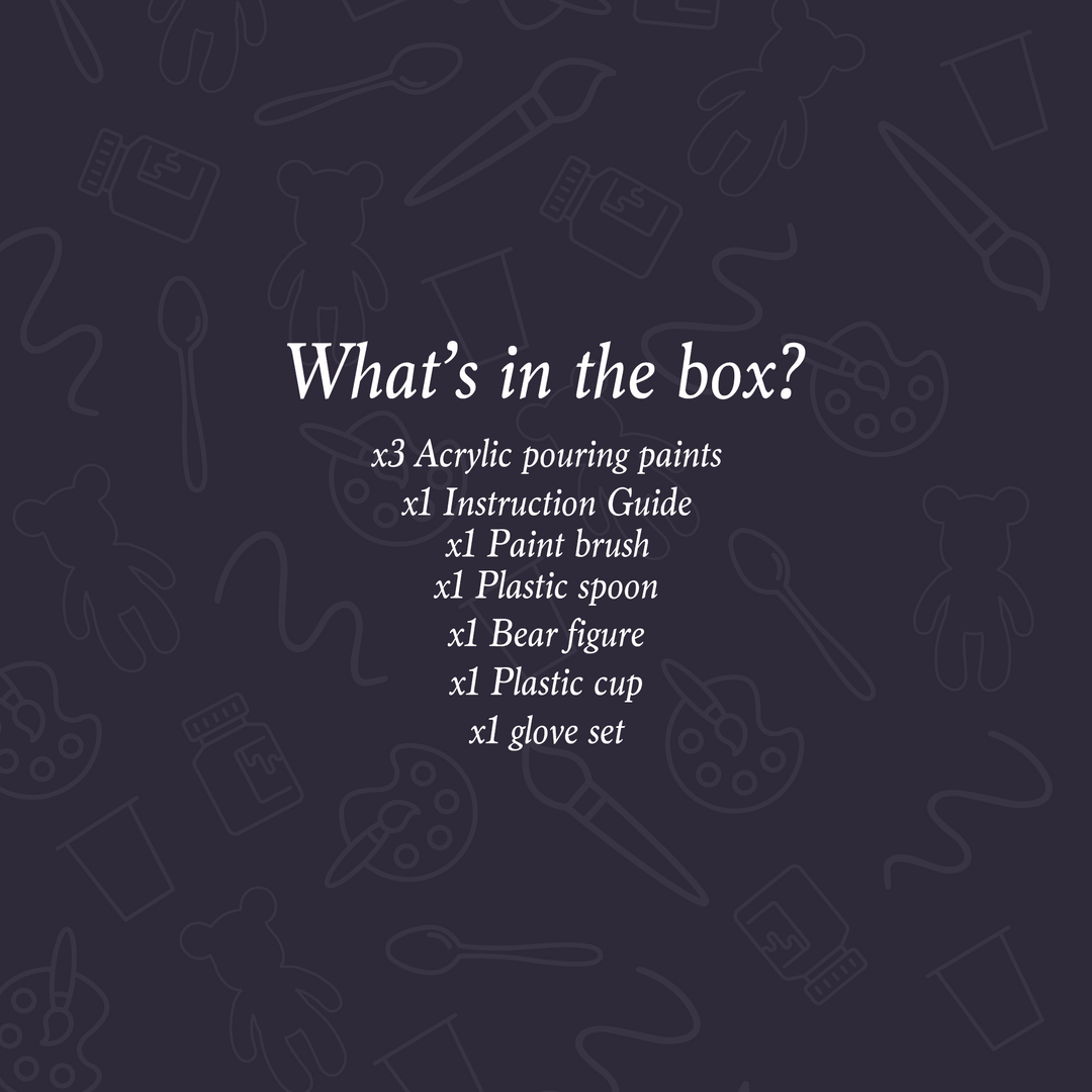 Bearbuild Bunny Fluid Art Creator Kit