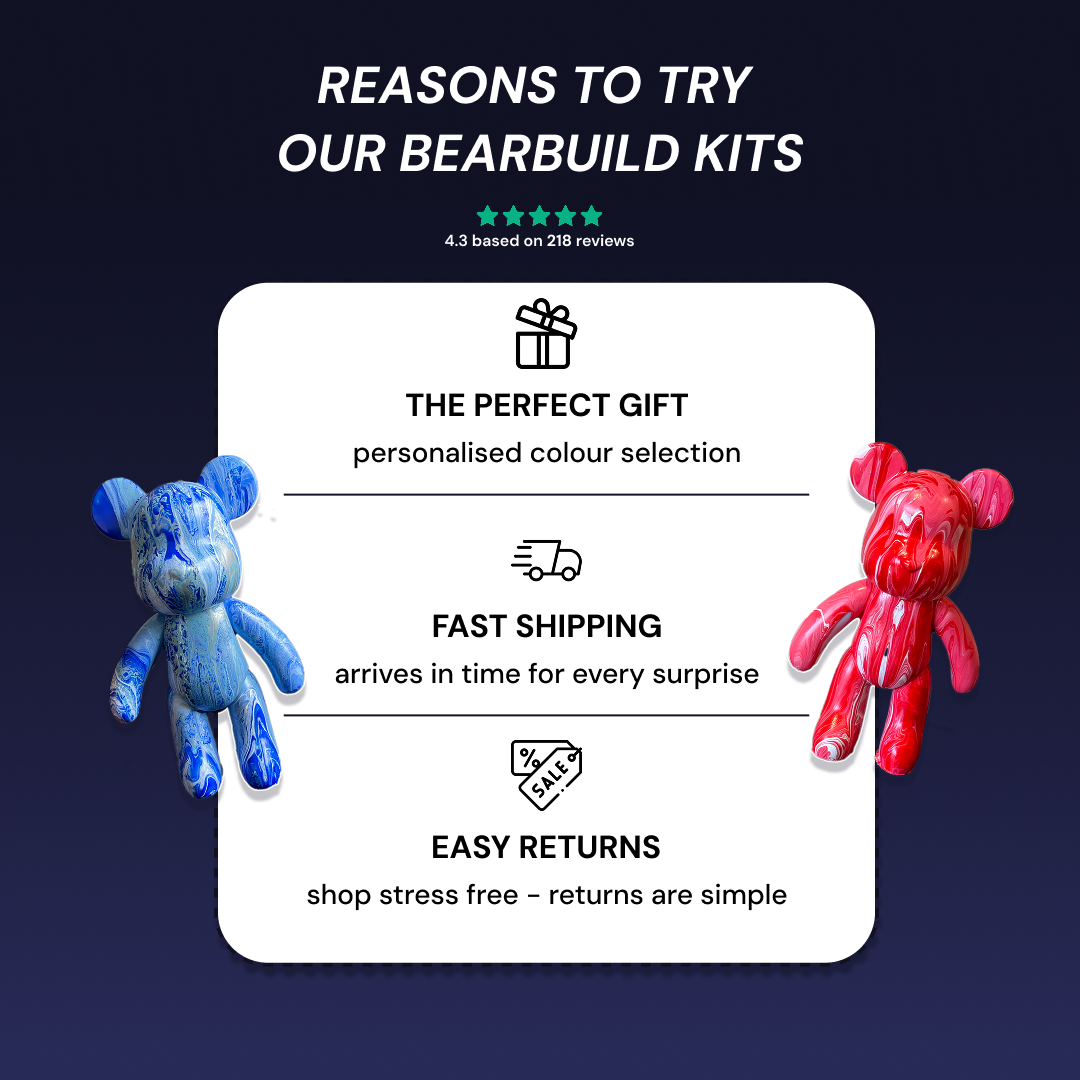 BearBuild KAWS Edition DIY Kit